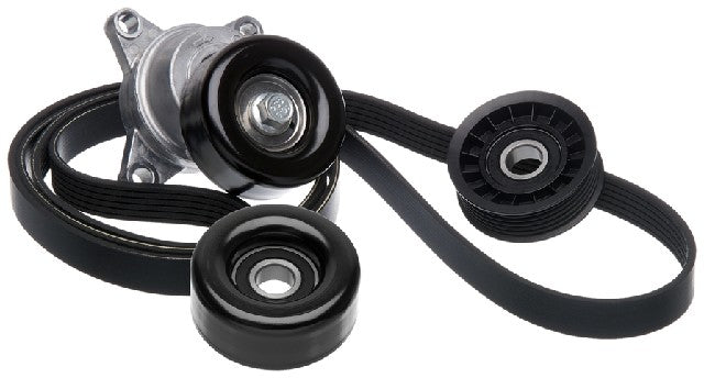 Gates Serpentine Belt Drive Component Kit P/N:90K-38162A Fits: Ford Escort 01-98 - Image 1