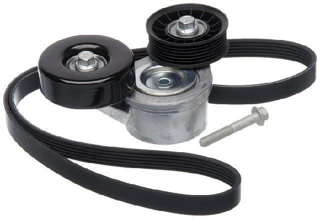 Gates Serpentine Belt Drive Component Kit P/N:90K-38167A Fits: Jeep Grand Cherokee 03-99, Jeep Liberty 03-02 - Image 1