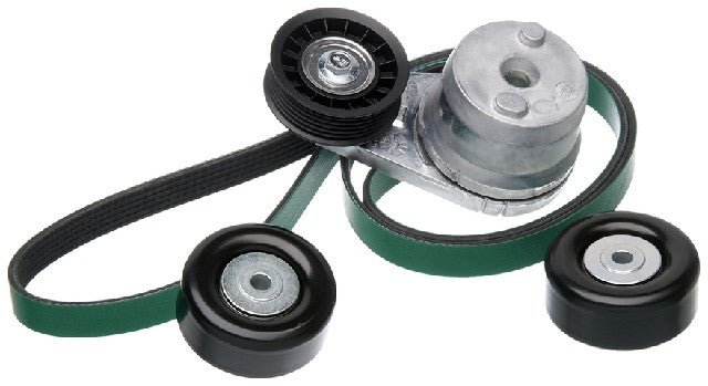 Gates Serpentine Belt Drive Component Kit P/N:90K-38172 Fits: Chevrolet Silverado 2500 Hd, Chevrolet Silverado 2500 Hd Classic, Chevrolet Silverado 3500, Chevrolet Silverado 3500 Classic, Chevrolet Silverado 3500 Hd, GMC Sierra 2500 Hd - Image 1