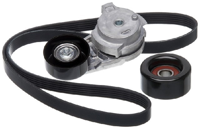 Gates Serpentine Belt Drive Component Kit P/N:90K-38178 Fits: Buick Rainier 07-04, Chevrolet Trailblazer 09-02, GMC Envoy 09-02, Isuzu Ascender 08-03, Oldsmobile Bravada 04-02, Saab 9-7x 09-05 - Image 1