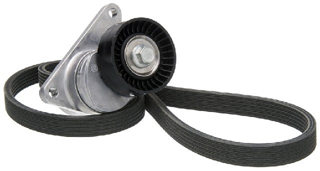 Gates Serpentine Belt Drive Component Kit P/N:90K-38190 Fits: Volvo C70 00-99, Volvo S60 08-04, Volvo S60 2002, Volvo S70 1999, Volvo S80 00-99, Volvo S80 06-04, Volvo V70 07-04, Volvo V70 1999, Volvo Xc70 2003, Volvo Xc90 06-03 - Image 1