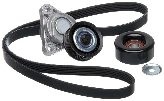 Gates Serpentine Belt Drive Component Kit P/N:90K-38194B Fits: Chevrolet Corvette 00-99 - Image 1