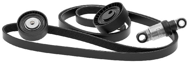Gates Serpentine Belt Drive Component Kit P/N:90K-38221 Fits: BMW 320i, BMW 323ci, BMW 323i, BMW 323ti, BMW 325ci, BMW 325i, BMW 325xi, BMW 328ci, BMW 328i, BMW 330ci, BMW 330i, BMW 330xi, BMW 525i, BMW 528i, BMW 530i, BMW X3, BMW X5, BMW Z3 - Image 1