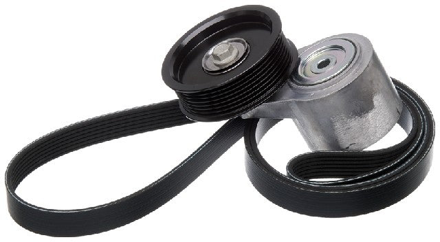 Gates Serpentine Belt Drive Component Kit P/N:90K-38245B Fits: Land Rover Discovery 04-99 - Image 1