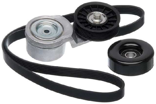 Gates Serpentine Belt Drive Component Kit P/N:90K-38248 Fits: Chevrolet C2500, Chevrolet C2500 Suburban, Chevrolet C3500, Chevrolet C3500hd, Chevrolet K2500, Chevrolet K2500 Suburban, Chevrolet K3500, GMC C2500, GMC C2500 Suburban, GMC C3500 - Image 1