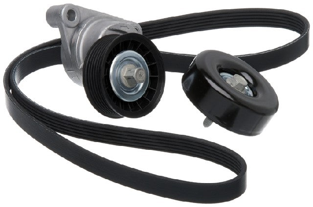 Gates Serpentine Belt Drive Component Kit P/N:90K-38260A Fits: Chevrolet Avalanche 2500, Chevrolet Silverado 2500 Hd, Chevrolet Silverado 2500 Hd Classic, Chevrolet Silverado 3500, Chevrolet Silverado 3500 Classic, Chevrolet Suburban 2500 - Image 1