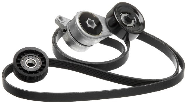 Gates Serpentine Belt Drive Component Kit P/N:90K-38266 Fits: Acura Slx 99-98, Honda Passport 02-98, Isuzu Amigo 00-98, Isuzu Axiom 03-02, Isuzu Rodeo 04-98, Isuzu Rodeo Sport 03-01, Isuzu Trooper 02-98, Isuzu Vehicross 01-99 - Image 1