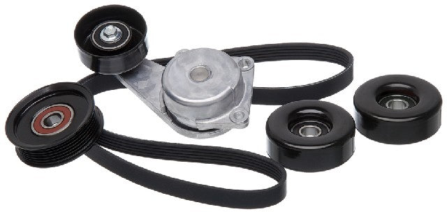 Gates Serpentine Belt Drive Component Kit P/N:90K-38274 Fits: Ford Expedition 06-05, Ford F-150 2004, Ford F-250 2004, Ford F-350 2004, Ford Lobo 2004, Ford Mustang 06-05, Lincoln Navigator 06-05 - Image 1