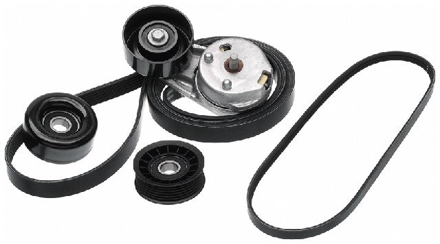 Gates Serpentine Belt Drive Component Kit P/N:90K-38279A Fits: Ford Escape 2008, Ford Fusion 09-06, Lincoln Zephyr 2006, Mercury Mariner 2008, Mercury Milan 09-06 - Image 1