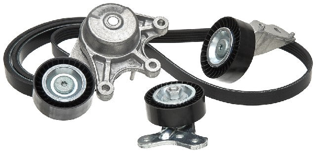 Gates Serpentine Belt Drive Component Kit P/N:90K-38315 Fits: Audi Tt Rs Quattro 13-11, Volkswagen Bora 10-05, Volkswagen Golf 14-10, Volkswagen Golf Sportwagen 13-10, Volkswagen Jetta 10-05, Volkswagen Rabbit 09-06 - Image 1