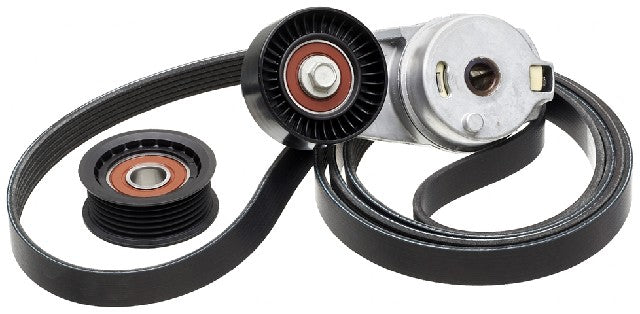 Gates Serpentine Belt Drive Component Kit P/N:90K-38323D Fits: Chrysler 300 10-06, Dodge Challenger 10-09, Dodge Charger 10-06, Dodge Magnum 08-05 - Image 1