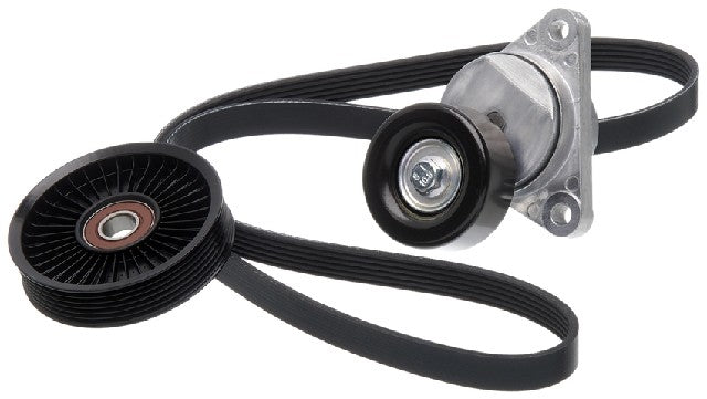 Gates Serpentine Belt Drive Component Kit P/N:90K-38376 Fits: Chevrolet Aveo 08-05, Chevrolet Aveo5 08-06, Pontiac G3 08-07, Pontiac Wave 08-05, Pontiac Wave5 07-05, Suzuki Swift+ 08-04 - Image 1