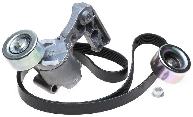 Gates Serpentine Belt Drive Component Kit P/N:90K-38410 Fits: Lexus Es350 18-13, Lexus Is250 10-06, Lexus Rx350 15-10, Toyota Avalon 18-13, Toyota Camry 17-12, Toyota Highlander 16-08, Toyota Rav4 12-06, Toyota Sienna 16-11, Toyota Venza 15-09 - Image 1