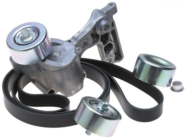 Gates Serpentine Belt Drive Component Kit P/N:90K-38411 Fits: Toyota 4runner 09-04, Toyota Fj Cruiser 09-07, Toyota Tacoma 15-05, Toyota Tundra 10-05 - Image 1
