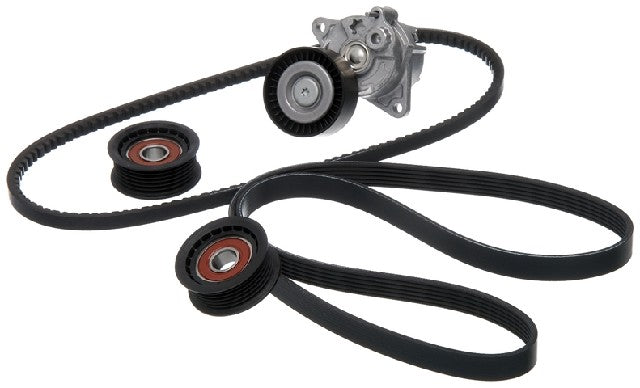 Gates Serpentine Belt Drive Component Kit P/N:90K-38415A Fits: Dodge Sprinter 2500 05-04, Dodge Sprinter 3500 05-04, Freightliner Sprinter 2500 05-03, Freightliner Sprinter 3500 05-03, Mercedes-benz Sprinter 05-04 - Image 1