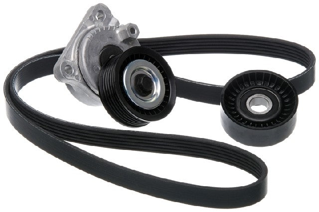 Gates Serpentine Belt Drive Component Kit P/N:90K-38452 Fits: Ford Focus 11-07, Ford Transit Connect 13-10 - Image 1