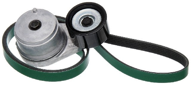 Gates Serpentine Belt Drive Component Kit P/N:90K-38505HDA Fits: Peterbilt 357 05-01, Peterbilt 378 2001, Peterbilt 384 10-08, Peterbilt 385 05-02, Peterbilt 385 2007 - Image 1