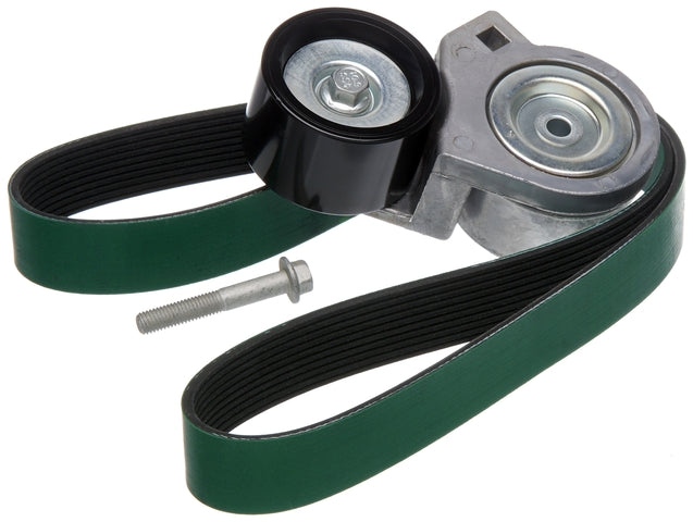 Gates Serpentine Belt Drive Component Kit P/N:90K-38523HD Fits: Mack Cv 05-04, Mack Cv 2007, Mack Cx 2002, Mack Mr 02-00 - Image 1