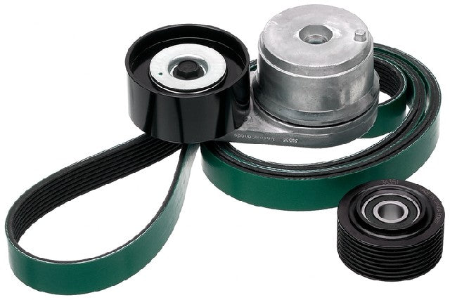 Gates Serpentine Belt Drive Component Kit P/N:90K-38556HDB Fits: International 4300 15-11, International 4300lp 15-11, International Durastar 2015, International Terrastar 16-10 - Image 1