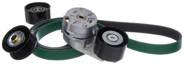 Gates Serpentine Belt Drive Component Kit P/N:90K-38569HD Fits: Freightliner Century Class 06-05, Freightliner Columbia 07-04, Freightliner Coronado 06-05, Freightliner Fld120 06-05, Freightliner Fld132 06-05 - Image 1