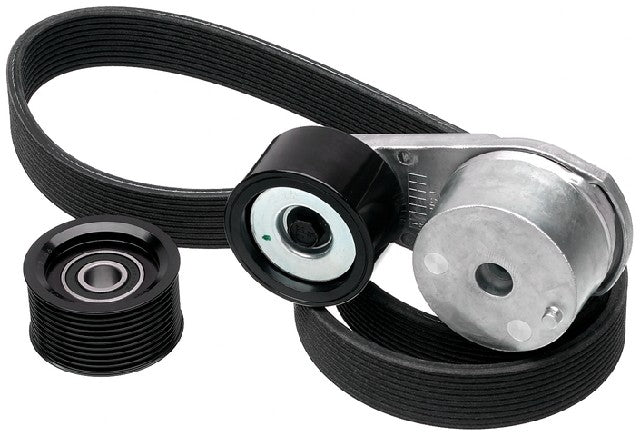 Gates Serpentine Belt Drive Component Kit P/N:90K-38607HD Fits: Mack Leu 14-11, Mack Mru 14-10 - Image 1