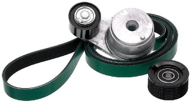 Gates Serpentine Belt Drive Component Kit P/N:90K-38631HDA Fits: Blue Bird All American Fe 10-08, Blue Bird All American Re 10-08 - Image 1