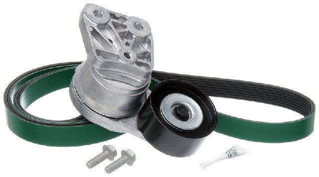 Gates Serpentine Belt Drive Component Kit P/N:90K-38671HD Fits: Mack Gu7 09-08, Mack Gu8 09-08, Mack Leu 13-08, Mack Mru 12-08 - Image 1