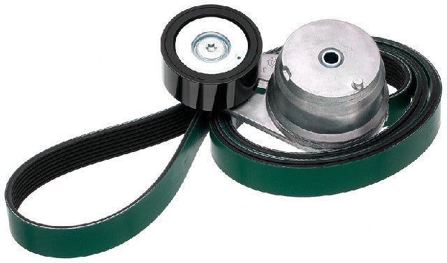 Gates Serpentine Belt Drive Component Kit P/N:90K-38702HDA Fits: Freightliner M2 106 19-11 - Image 1