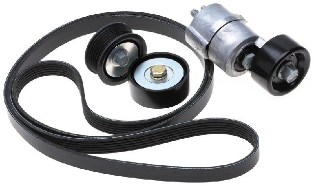 Gates Serpentine Belt Drive Component Kit P/N:90K-39071 Fits: Hyundai Sonata 13-11, Hyundai Tucson 13-12, Kia Optima 13-11, Kia Sportage 13-11 - Image 1