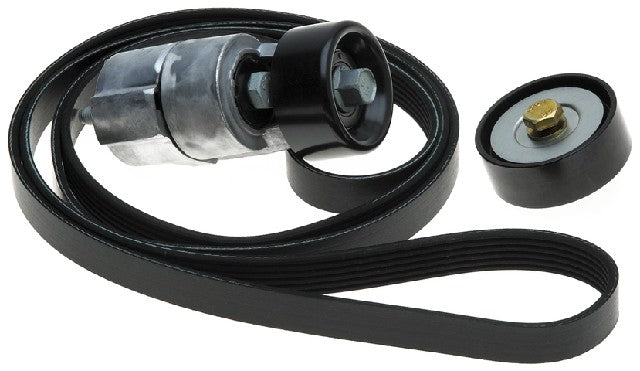 Gates Serpentine Belt Drive Component Kit P/N:90K-39071A Fits: Hyundai Sonata 10-06, Kia Forte 13-10, Kia Forte Koup 13-10, Kia Forte5 13-12, Kia Magentis 10-07, Kia Optima 10-07, Kia Rondo 11-07 - Image 1