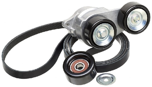 Gates Serpentine Belt Drive Component Kit P/N:90K-39142 Fits: Honda Crosstour 2012, Honda Odyssey 17-11, Honda Pilot 2012, Honda Pilot 2015, Honda Ridgeline 14-12 - Image 1