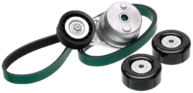 Gates Serpentine Belt Drive Component Kit P/N:90K-39159 Fits: Chevrolet Express 2500, Chevrolet Express 3500, Chevrolet Silverado 2500 Hd, Chevrolet Silverado 3500 Hd, GMC Savana 2500, GMC Savana 3500, GMC Savana 4500, GMC Sierra 2500 Hd - Image 1