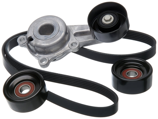 Gates Serpentine Belt Drive Component Kit P/N:90K-39179A Fits: Ford E-350 Super Duty 18-17, Ford E-450 Super Duty 19-17, Ford F-150 14-10, Ford F-350 2012, Ford Lobo 14-11, Starcraft Bus Starlite 18-17 - Image 1