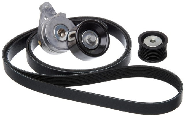 Gates Serpentine Belt Drive Component Kit P/N:90K-39185 Fits: Lexus Gx460 18-10, Lexus Lx570 11-08, Lexus Lx570 18-13, Toyota Land Cruiser 11-08, Toyota Land Cruiser 18-13, Toyota Sequoia 18-08, Toyota Tundra 18-07 - Image 1