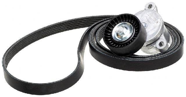 Gates Serpentine Belt Drive Component Kit P/N:90K-39221A Fits: Ford Transit 24-15, Ford Transit-150 24-15, Ford Transit-250 24-15, Ford Transit-350 24-15, Ford Transit-350 Hd 24-15, Mobility Ventures Mv-1 16-15, Starcraft Bus Starlite 23-15 - Image 1