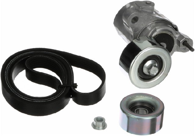 Gates Serpentine Belt Drive Component Kit P/N:90K-39424A Fits: Lexus Es350 22-19, Lexus Rx350 22-16, Lexus Rx350l 22-18, Toyota Avalon 22-19, Toyota Camry 23-18, Toyota Highlander 22-17, Toyota Sienna 20-17 - Image 1