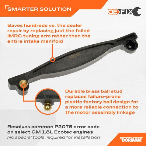 Dorman - OE Solutions Palanca de Control de Corredera del Múltiple de Admisión P/N:911-929A Fits: Chevrolet Cruze 15-11, Chevrolet Cruze Limited 2016, Chevrolet Sonic 18-12 - Image 5