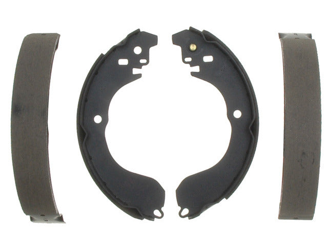 Raybestos Brakes Drum Brake Shoe P/N:919PG Fits: Chrysler Sebring 09-07, Dodge Avenger 09-08, Dodge Caliber 12-07, Jeep Compass 17-08, Jeep Patriot 17-08, Nissan Cube 14-09, Nissan Sentra 12-07, Nissan Versa 12-07 - Image 1