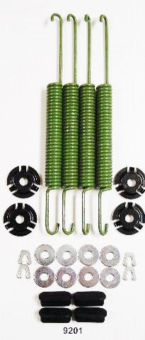 Better Brake Parts Drum Brake Hardware Kit P/N:9201K Fits: International 1500a, International 1500b, International 1500c, International 1500d, International 1652sc, International 1652ups, International 1654, International 1724 - Image 1