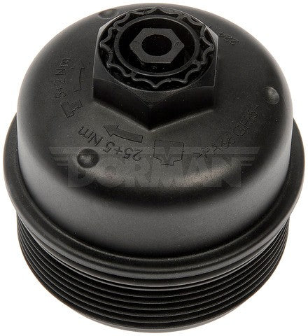 Dorman - OE Solutions Cubierta de Filtro de Aceite de Motor P/N:921-156 Fits: Audi A3, Audi Q3 Quattro, Volkswagen Beetle, Volkswagen Caddy, Volkswagen Crafter, Volkswagen Crafter Van, Volkswagen Golf, Volkswagen Golf Sportwagen, Volkswagen Jetta - Image 1