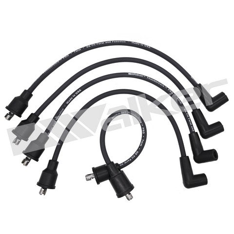 Walker Products Spark Plug Wire Set P/N:924-1008 Fits: Austin America 72-68, Austin Marina 75-73, Mg 1100 67-63, Mg 1300 69-68, Mg Magnette 65-60, Mg Mga 62-60, Mg Mgb 80-63, Mg Midget 79-62 - Image 1