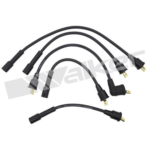 Walker Products Spark Plug Wire Set P/N:924-1009 Fits: Fiat 1100, Fiat 1100d, Fiat 1200, Fiat 124, Nissan 1200, Nissan 1600, Nissan 2000, Nissan 410, Nissan 411, Nissan 520 Pickup, Nissan 521 Pickup - Image 1