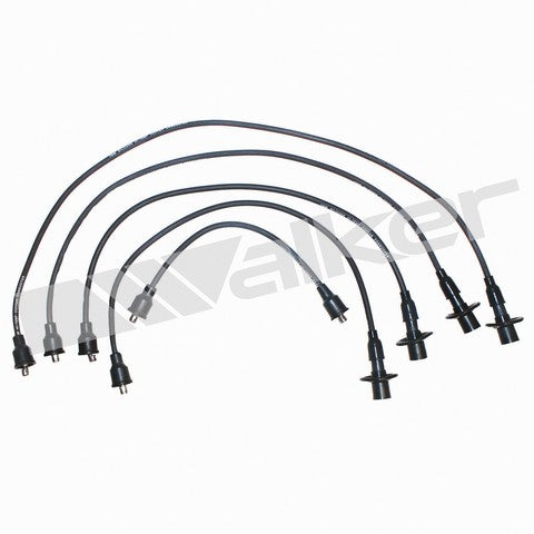 Walker Products Spark Plug Wire Set P/N:924-1012 Fits: Porsche 912, Volkswagen Beetle, Volkswagen Campmobile, Volkswagen Fastback, Volkswagen Karmann Ghia, Volkswagen Squareback, Volkswagen Super Beetle, Volkswagen Thing, Volkswagen Transporter - Image 1