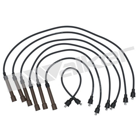 Walker Products Spark Plug Wire Set P/N:924-1019 Fits: BMW 2.8 Bavaria 1971, BMW 2500 71-68, BMW 2800 74-68, BMW 2800cs 71-68, BMW 3.0cs 74-71, BMW 3.0csi 74-71, BMW 3.0csl 1971, BMW 3.0s 74-71, BMW 3.0si 1971, BMW 3.0si 76-75, BMW Bavaria 74-72 - Image 1