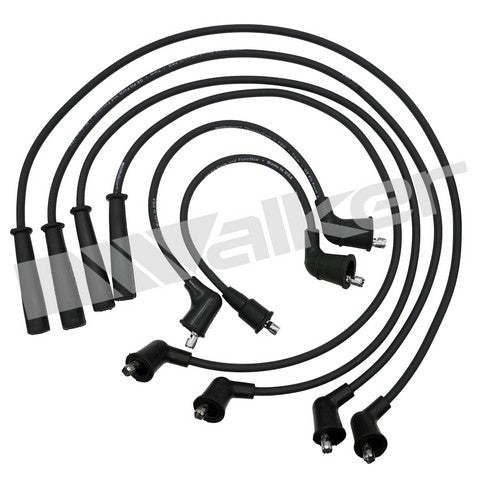 Walker Products Spark Plug Wire Set P/N:924-1067 Fits: Chrysler Conquest, Chrysler Executive Limousine, Chrysler Lebaron, Chrysler New Yorker, Chrysler TOWN &amp; COUNTRY, Dodge 600, Dodge Aries, Dodge Challenger, Dodge Colt, Dodge Conquest - Image 1