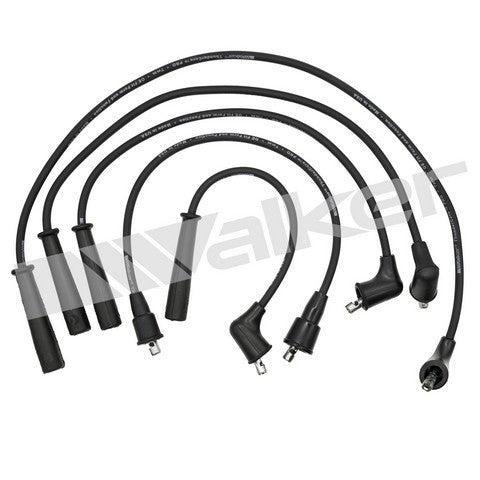 Walker Products Spark Plug Wire Set P/N:924-1074 Fits: Mazda 626 87-83, Renault Lecar 85-77, Renault R10 71-67, Renault R16 72-69, Renault R5 1976, Renault R5 1986, Toyota Celica 78-75 - Image 1