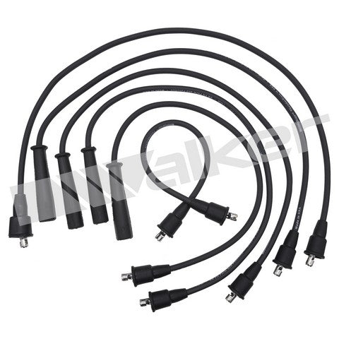 Walker Products Spark Plug Wire Set P/N:924-1076 Fits: Alfa Romeo Alfetta, Alfa Romeo Berlina, Alfa Romeo Duetto 1600, Alfa Romeo Giulia, Alfa Romeo Giulia Sprint, Alfa Romeo Gt Veloce, Alfa Romeo Gtv, Alfa Romeo Spider, Alfa Romeo Sport - Image 1