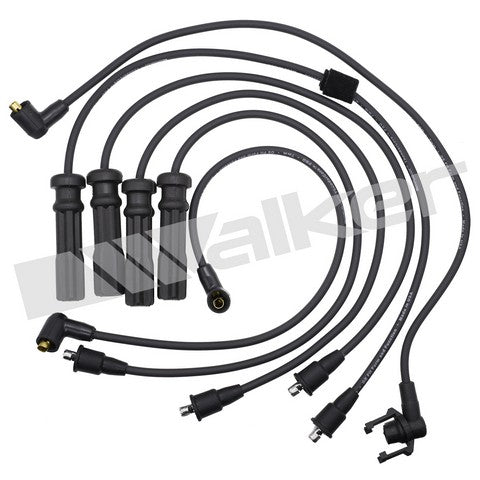 Walker Products Spark Plug Wire Set P/N:924-1168 Fits: Volvo 240 93-90, Volvo 242 84-81, Volvo 244 85-82, Volvo 244 89-88, Volvo 245 85-81, Volvo 245 89-88 - Image 1