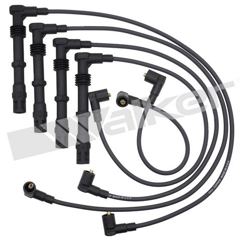 Walker Products Spark Plug Wire Set P/N:924-1176 Fits: Volkswagen Golf 92-87, Volkswagen Jetta 92-87, Volkswagen Passat 94-90, Volkswagen Scirocco 88-87 - Image 1