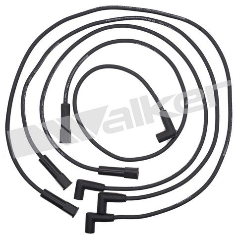 Walker Products Spark Plug Wire Set P/N:924-1231 Fits: Buick Skyhawk 89-87, Chevrolet Beretta 91-87, Chevrolet Cavalier 91-87, Chevrolet Corsica 91-87, Oldsmobile Cutlass Ciera 96-93, Oldsmobile Firenza 88-87, Pontiac Tempest 91-87 - Image 1